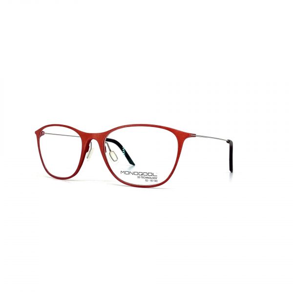 MONOQOOL/FT4919S/FIT CORAL RED/SILVER BRUSHED